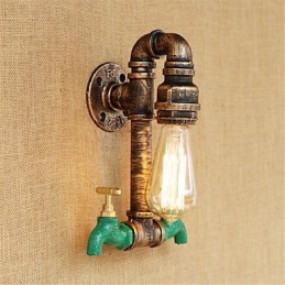 Country Retro Painting Feature für Mini Style Ambient Light Wandleuchten Wandleuchte