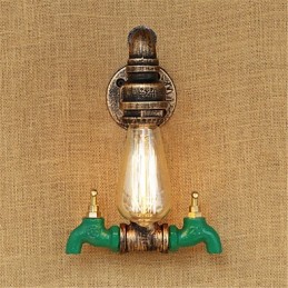 Country Retro Painting Feature für Mini Style Ambient Light Wandleuchten Wandleuchte