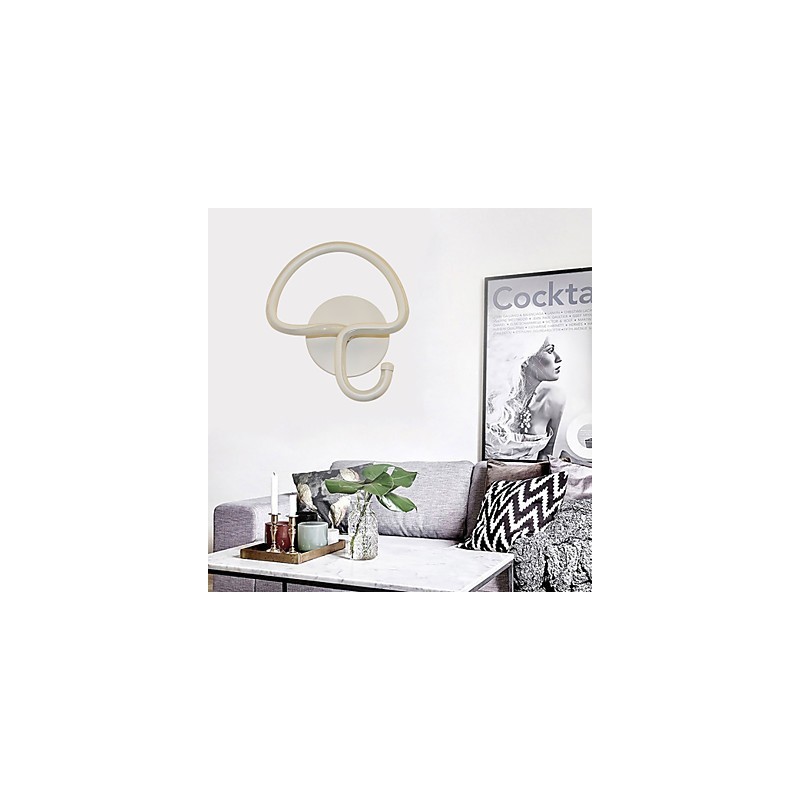 Moderne minimalistische Lampe Schlafzimmer Nachttischlampe Flure Hotel Projektbeleuchtung Aluminium kreisförmige Wandleuchte