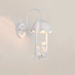 Moderne zeitgenössische Malerei Funktion für Augenschutz Umgebungslicht Wandleuchten Wandleuchte