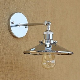 Rustikale Lodge Country Retro Galvanisierte Funktion für Mini-Stil Ambient Light Wandleuchten