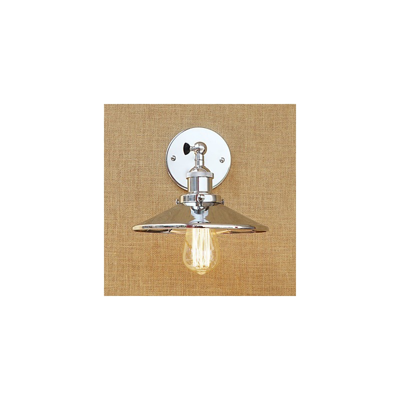 Rustikale Lodge Country Retro Galvanisierte Funktion für Mini-Stil Ambient Light Wandleuchten