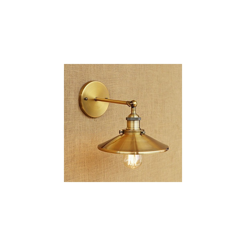 Rustikale Lodge Country Retro Galvanisierte Funktion für Mini-Stil Ambient Light Wandleuchten