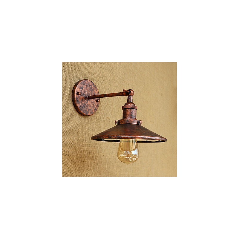 Rustikale Lodge Country Retro Galvanisierte Funktion für Mini-Stil Ambient Light Wandleuchten