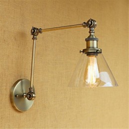Galvanisierte Funktion im Country-Retro-Stil für Schwenkarmleuchten im Mini-Stil mit Augenschutz