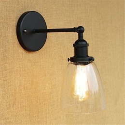 Country-Retro-Malerei-Funktion für Mini-Stil Augenschutz Umgebungslicht Wandleuchten