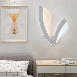 Moderne Wandleuchten Einfachheit Stil Acryl Beleuchtung Wohnzimmer Flur Schlafzimmer Hotelzimmer Nachttischlampe
