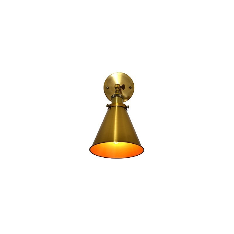 Wandleuchte Wandleuchten Wand Eisen Wandlampe dumm schwarz Lichtschwert Lampe an der Wand