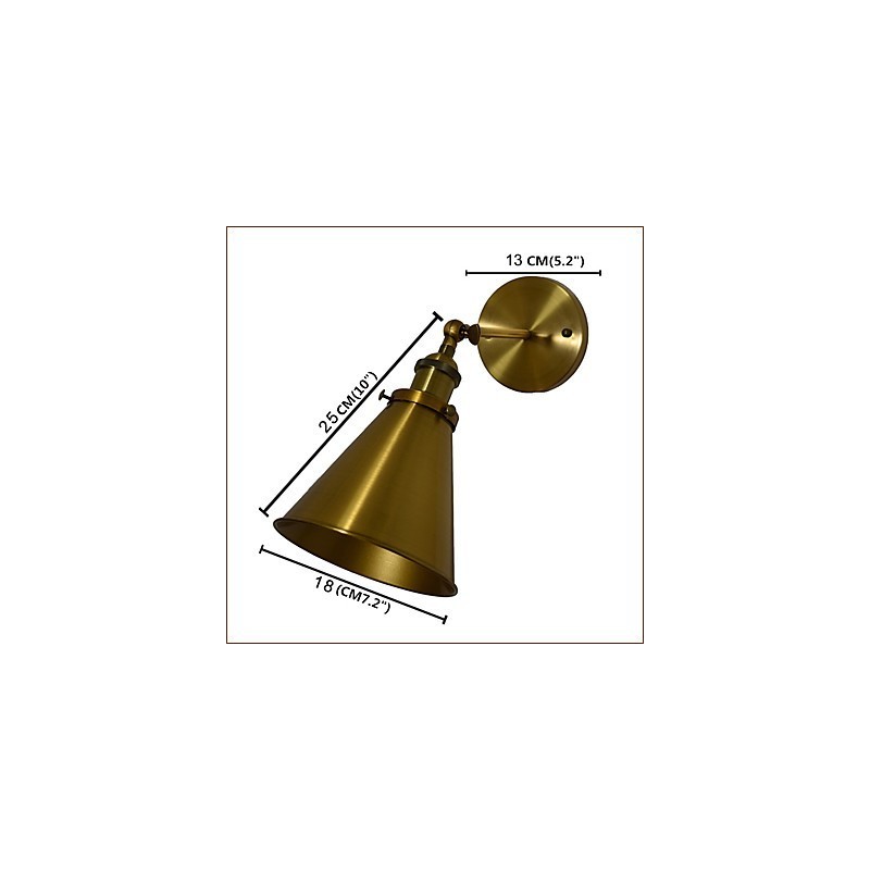 Wandleuchte Wandleuchten Wand Eisen Wandlampe dumm schwarz Lichtschwert Lampe an der Wand