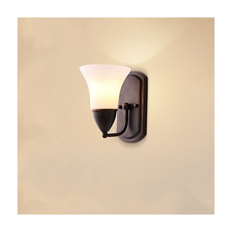 Rustic Lodge Wandleuchter mit schwarzem Oxid-Finish, Funktion zum Schutz der Augen, Umgebungslicht Rustic Lodge Wandleuchter mit schwarzem Oxid-Finish, Funktion zum Schutz der Augen, Umgebungslicht
