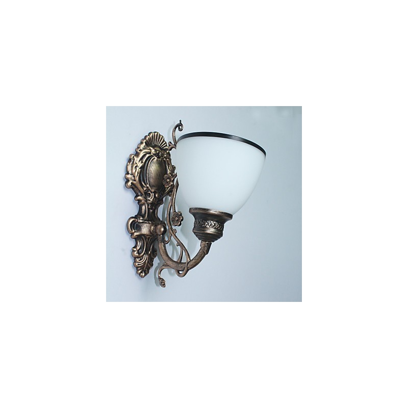 Einfache amerikanische Wandlampe Nachttischlampe Wohnzimmer dekorative Lampe Schmiedeeisen europäischen Stil kreative Wandlampe