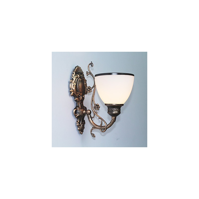 Einfache amerikanische Wandlampe Nachttischlampe Wohnzimmer dekorative Lampe Schmiedeeisen europäischen Stil kreative Wandlampe