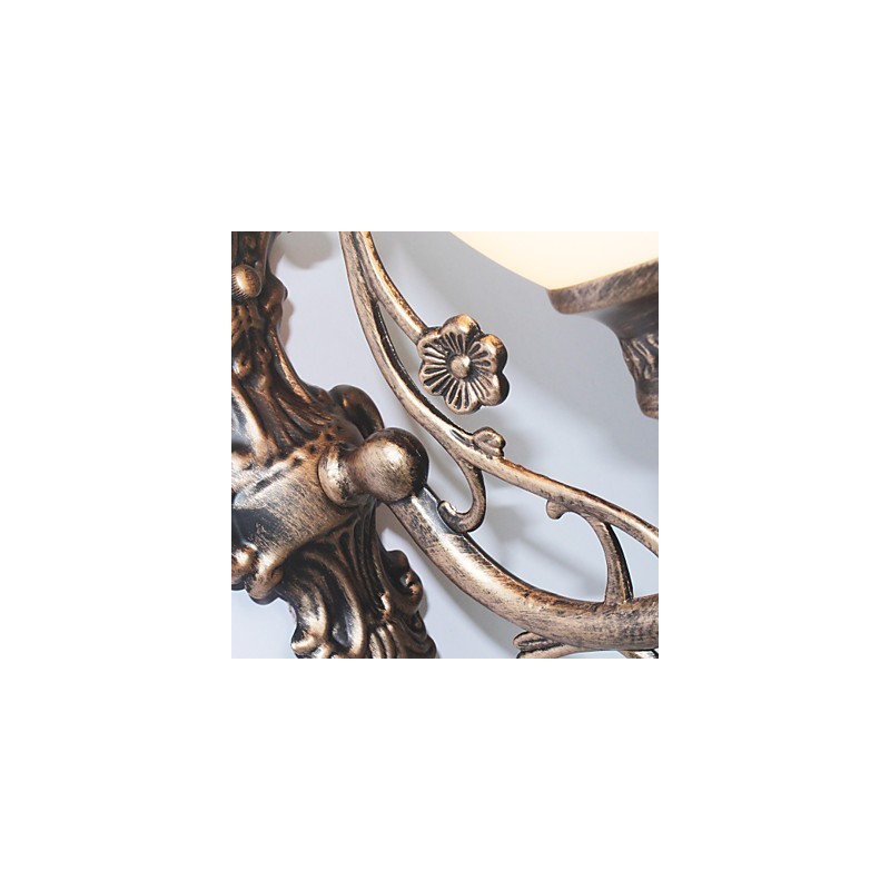 Einfache amerikanische Wandlampe Nachttischlampe Wohnzimmer dekorative Lampe Schmiedeeisen europäischen Stil kreative Wandlampe