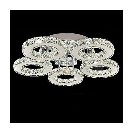 Kristall Unterputz 5 Lichter Moderne Transparent Galvanik Edelstahl Kristall Unterputz 5 Lichter Moderne Transparent Galvanik Edelstahl