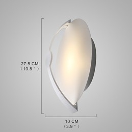 Schmiedeeiserne Wandleuchte Lodge Einfache moderne zeitgenössische Malerei-Funktion für Ambient Light Wandleuchten