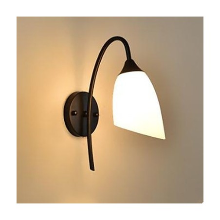 Schwarze amerikanische einfache Schlafzimmerlampe, Angel-Nachttisch-Wandlampe Schwarze amerikanische einfache Schlafzimmerlampe, Angel-Nachttisch-Wandlampe