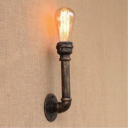 Nostalgie Einfache Wasserpfeife Dekorative Kleine Wandleuchte Wandleuchte