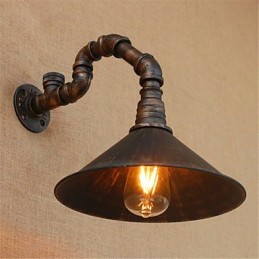 Rustic Lodge Country Black Oxide Finish Feature für Ambient Light Wandleuchten