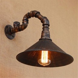 Rustic Lodge Country Black Oxide Finish Feature für Ambient Light Wandleuchten
