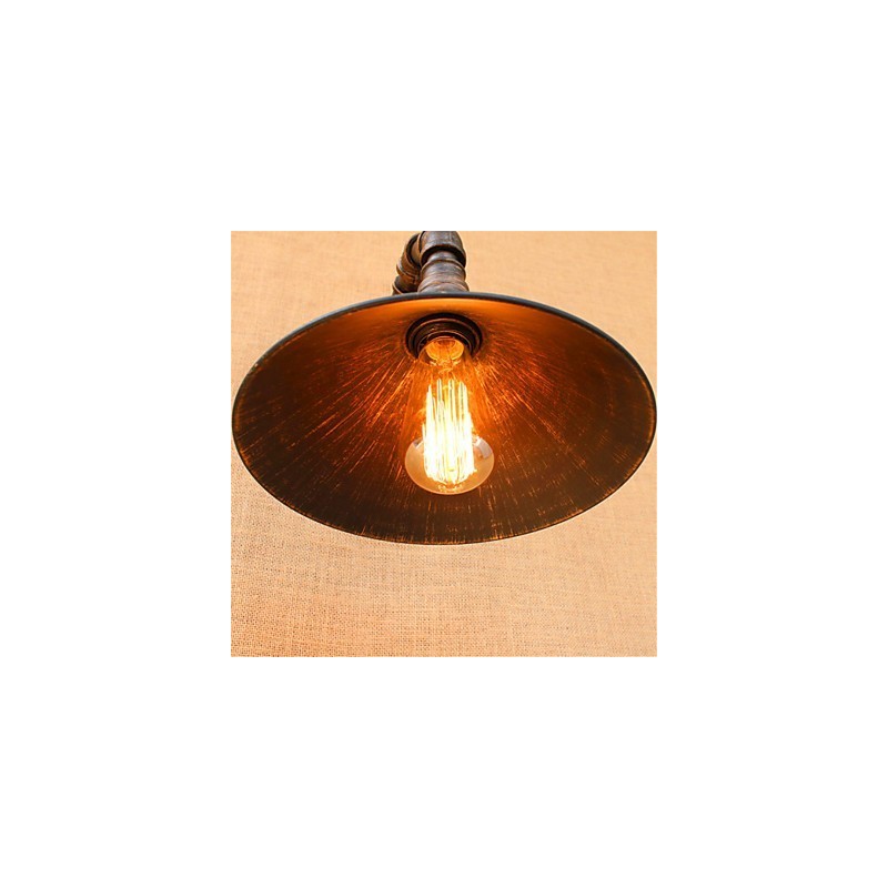 Rustic Lodge Country Black Oxide Finish Feature für Ambient Light Wandleuchten