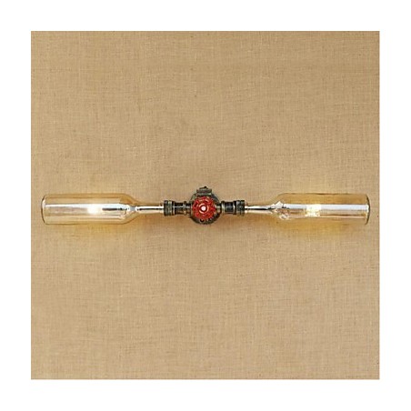 Retro American Village Creative Industry Wind Designer Wasserflasche Wandleuchte Wandleuchte Bernstein Retro American Village Creative Industry Wind Designer Wasserflasche Wandleuchte Wandleuchte Bernstein