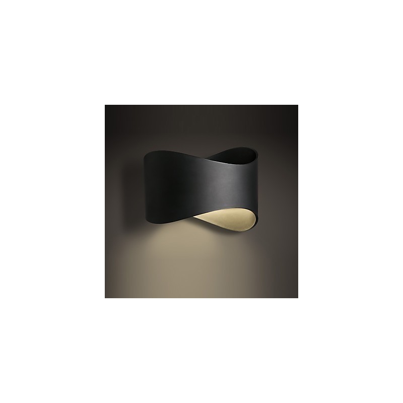 Moderne zeitgenössische Schwarzoxid-Finish-Funktion für Mini-Stil Ambient Light Wandleuchten Wandleuchte