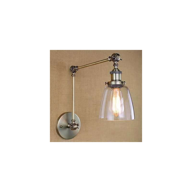Rustikale Lodge Country Retro Galvanisierte Funktion für einstellbare Höhe und Winkel Arm Augenschutz