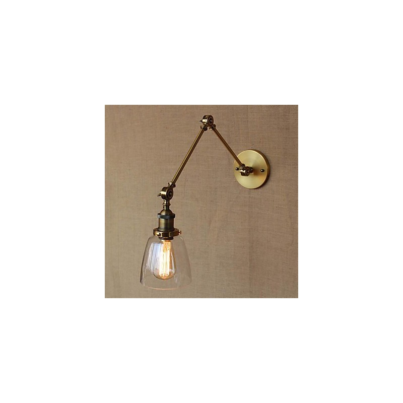 Rustikale Lodge Country Retro Galvanisierte Funktion für einstellbare Höhe und Winkel Arm Augenschutz
