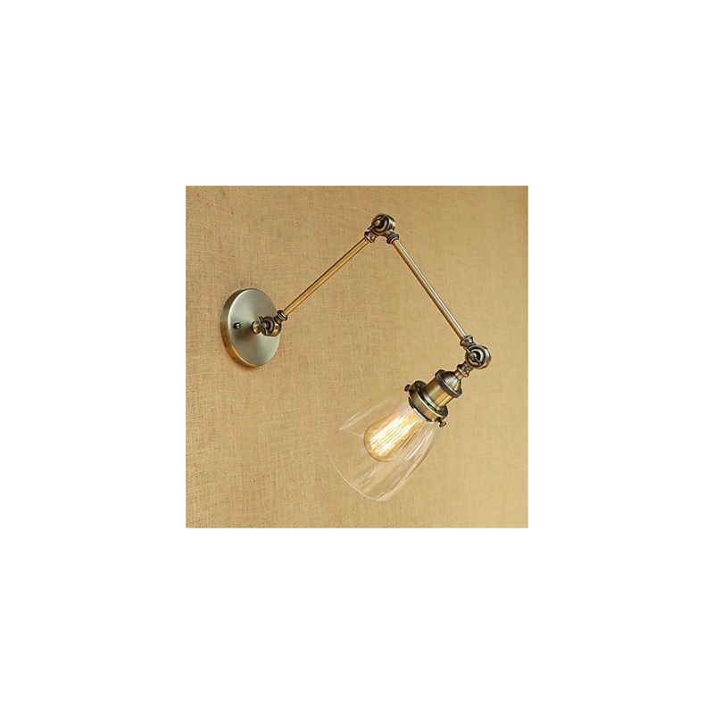 Rustikale Lodge Country Retro Galvanisierte Funktion für einstellbare Höhe und Winkel Arm Augenschutz