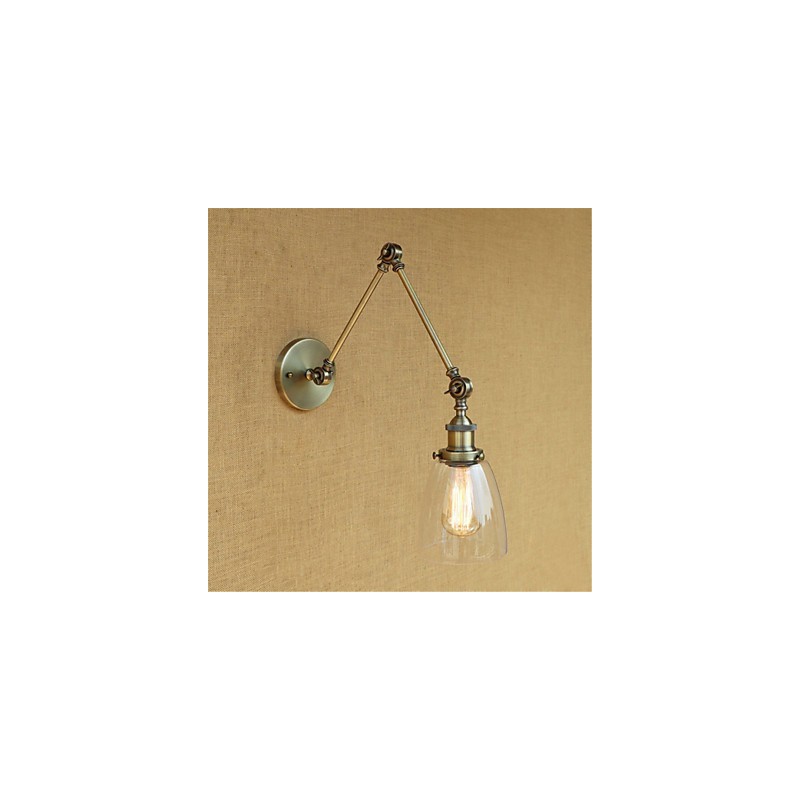 Rustikale Lodge Country Retro Galvanisierte Funktion für einstellbare Höhe und Winkel Arm Augenschutz