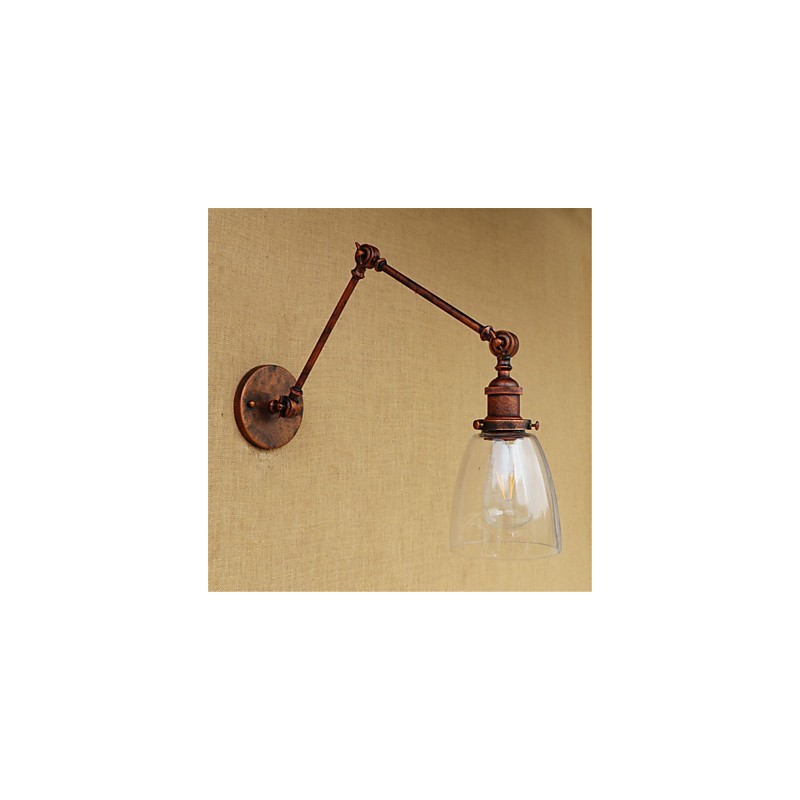 Rustikale Lodge Country Retro Galvanisierte Funktion für einstellbare Höhe und Winkel Arm Augenschutz
