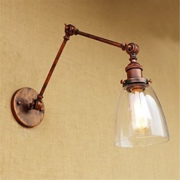 Rustikale Lodge Country Retro Galvanisierte Funktion für einstellbare Höhe und Winkel Arm Augenschutz