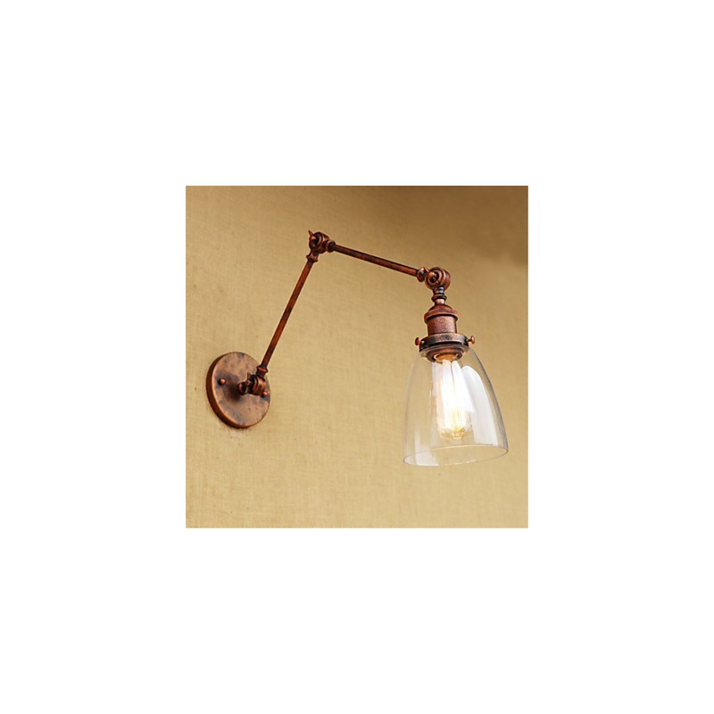 Rustikale Lodge Country Retro Galvanisierte Funktion für einstellbare Höhe und Winkel Arm Augenschutz