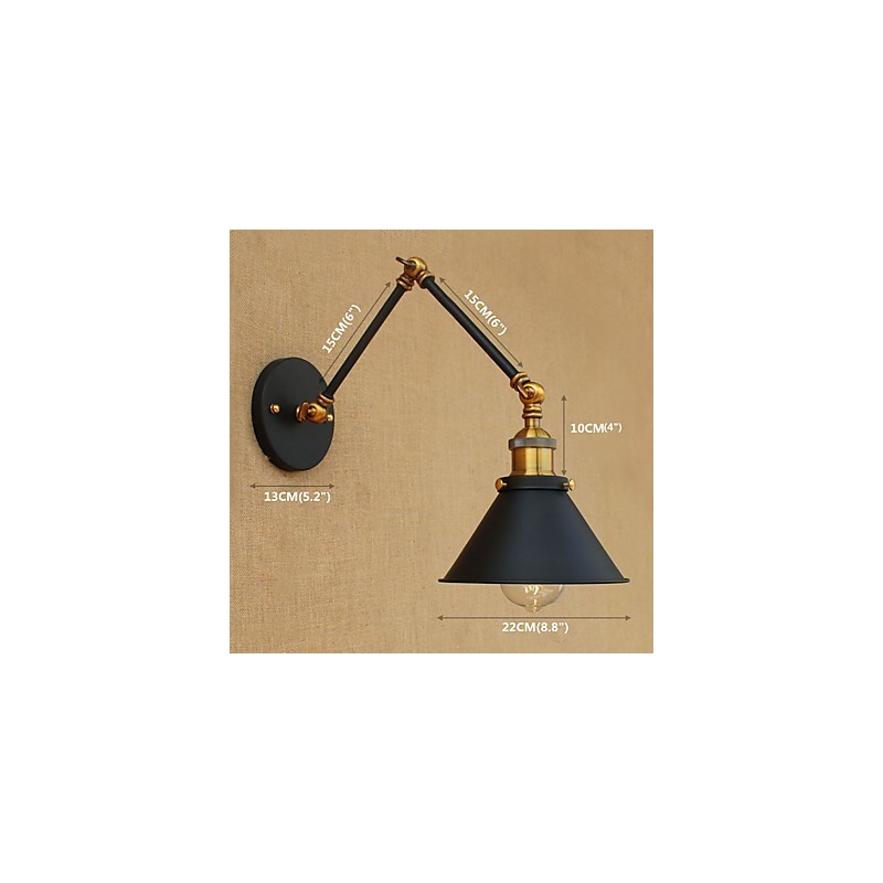 Wandleuchte Messing Vintage Industrielle Wandlampe Licht Wohnbeleuchtung Innendekor Wandleuchte