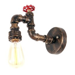 Moderne zeitgenössische rustikale Lodge Country Retro Malerei Feature für Mini-Stil Downlight Wandleuchten Wandleuchte