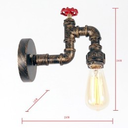 Moderne zeitgenössische rustikale Lodge Country Retro Malerei Feature für Mini-Stil Downlight Wandleuchten Wandleuchte
