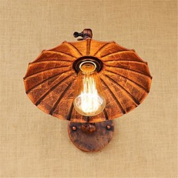 Rustikale Lodge Country Retro Malerei Funktion für Mini-Stil Swing Arm Ambient Light Swing