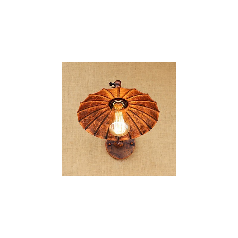 Rustikale Lodge Country Retro Malerei Funktion für Mini-Stil Swing Arm Ambient Light Swing