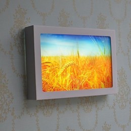 Integrierte moderne zeitgenössische moderne zeitgenössische Malerei-Funktion für Ambient Light Wandleuchten