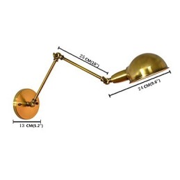 Rustikale Lodge Traditionelle Klassische Antik Messing Funktion für Downlight Wandleuchten Wandleuchte