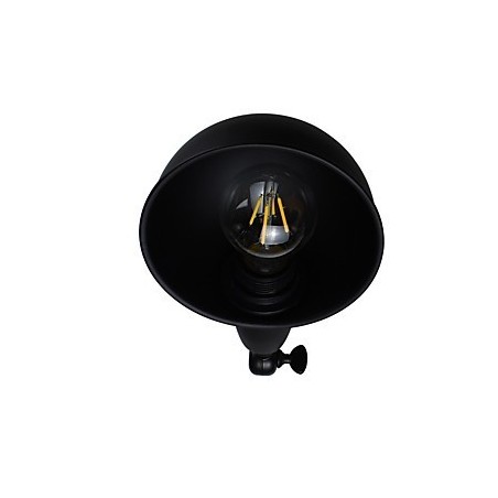 Wandleuchte aus lackiertem Stahl, dumme schwarze amerikanische Kaffeedekoration, Retro-Wandleuchte, Lichtschwertlampe an der Wand Wandleuchte aus lackiertem Stahl, dumme schwarze amerikanische Kaffeedekoration, Retro-Wandleuchte, Lichtschwertlampe an der Wand