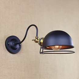 Einfache Country-Retro-Malerei-Funktion für Mini-Stil Augenschutz Downlight Wandleuchten