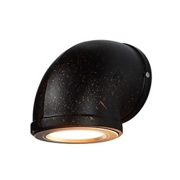 Wandleuchte Wandleuchten Wand Eisen Wandlampe dumm schwarz Lichtschwert Lampe an der Wand