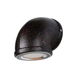 Wandleuchte Wandleuchten Wand Eisen Wandlampe dumm schwarz Lichtschwert Lampe an der Wand