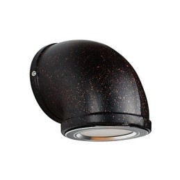 Wandleuchte Wandleuchten Wand Eisen Wandlampe dumm schwarz Lichtschwert Lampe an der Wand