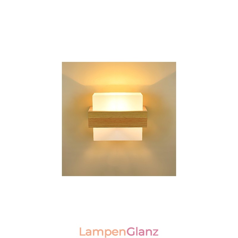 Neuartige Country-Funktion für den Augenschutz im Mini-Stil, Umgebungslicht, Wandlampen, Nachttisch-Nachtlicht, kreative Balkon-Wandlampe