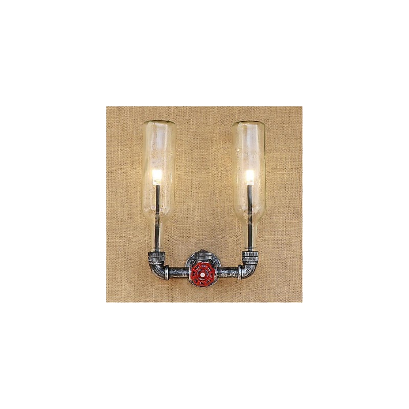 Retro Industrielle Windschalter Wasserflasche Wandlampe Wandleuchte