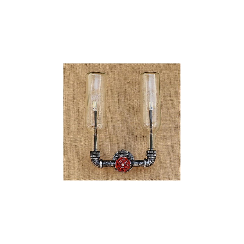 Retro Industrielle Windschalter Wasserflasche Wandlampe Wandleuchte