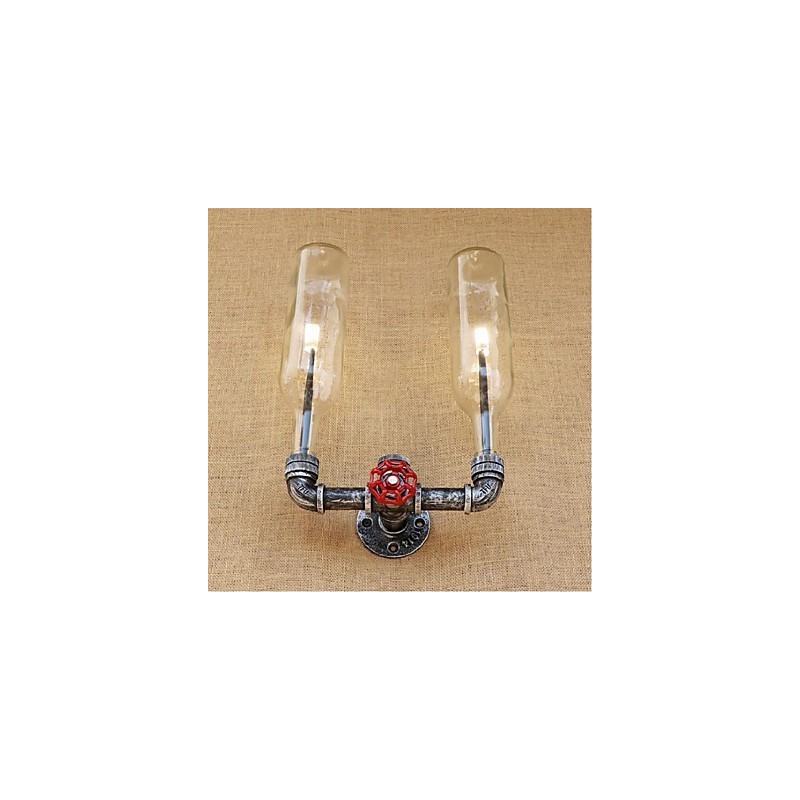 Retro Industrielle Windschalter Wasserflasche Wandlampe Wandleuchte