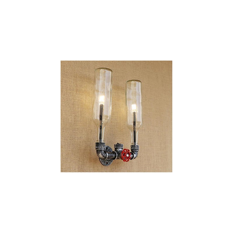 Retro Industrielle Windschalter Wasserflasche Wandlampe Wandleuchte